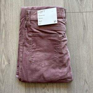 LOFT The Kick Crop - High Rise | Size 27 TALL